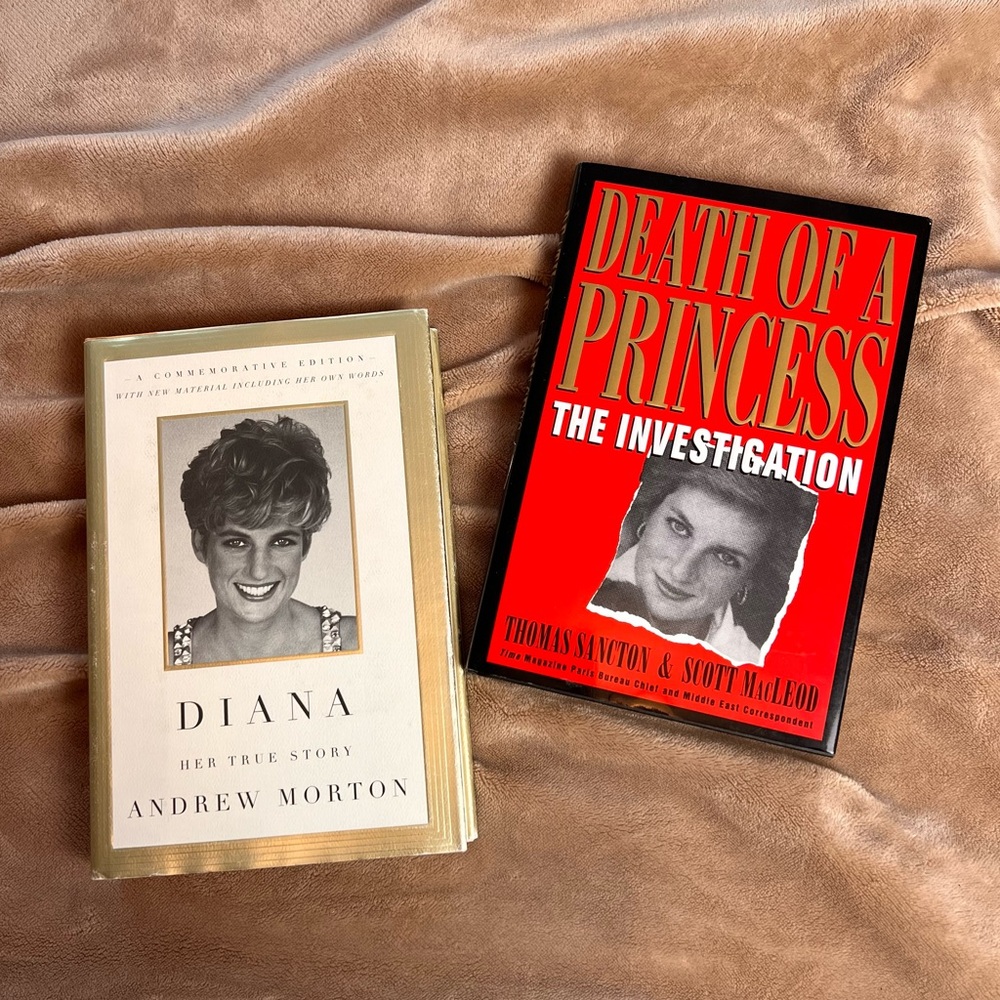 Princess Diana Non-Fiction Book Bundle: 'Her True Story' & 'Death of a Princess'